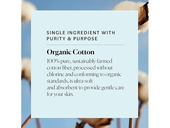 Sky Organics Organic Cotton Rounds 100ct