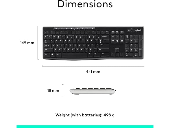 Logitech MK710 Wireless Keyboard and Mouse