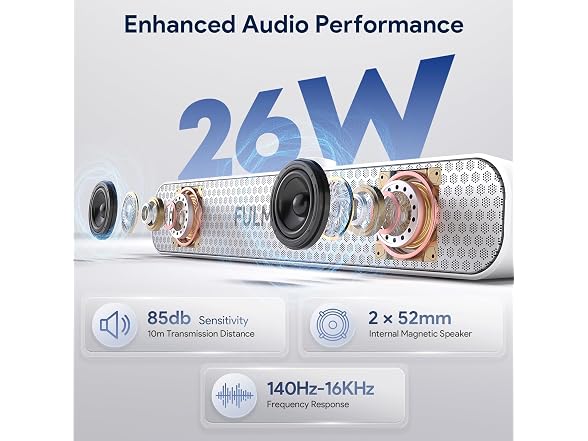 FULMINARE Bluetooth Speaker 26W HD Sound