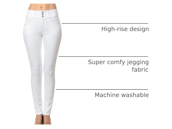WAX Jean Women (13) High-Rise Push-Up Super Jeans