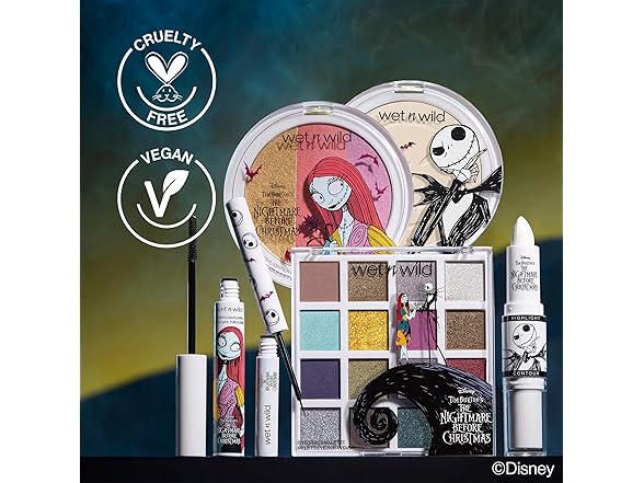 wet n wild Disney Nightmare Before Christmas Limited Edition PR Box