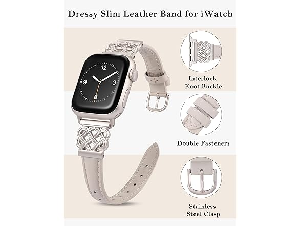 TOYOUTHS Compatible with Apple Watch Bands Women 42/44/45/46/49mm