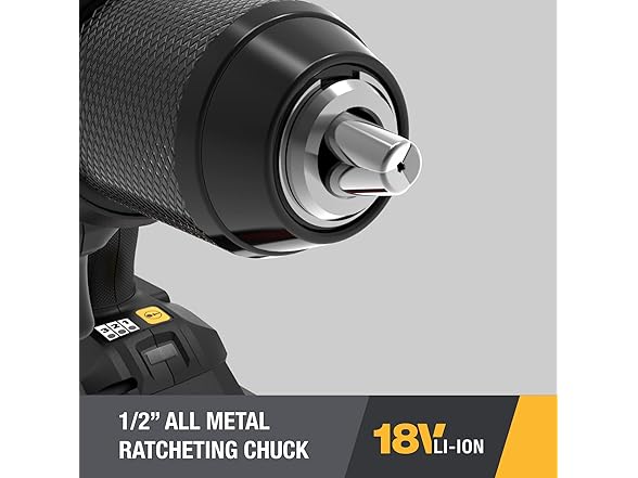 CAT DX12 18V Brushless 1/2in Hammer Drill Kit