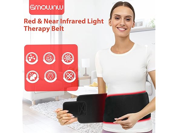 GMOWNW Red Light Therapy Belt
