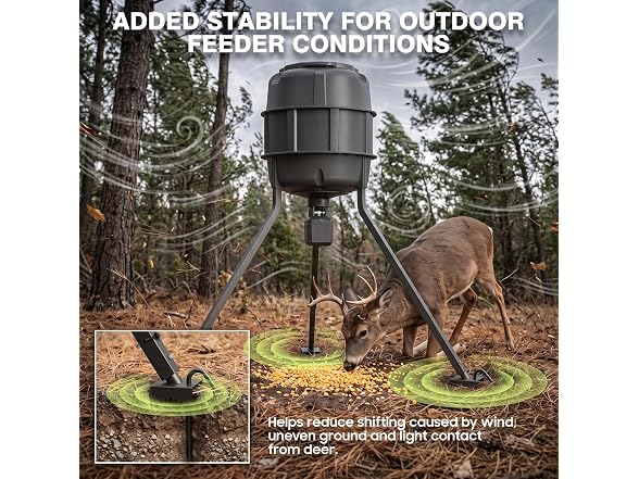 Relvek Feeder Tripod Feet 3-Pack