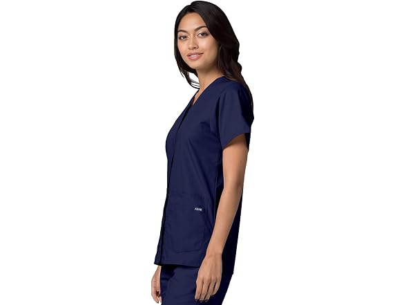 Adar Medical Uniforms Women (L) Adar Scrubs Navy