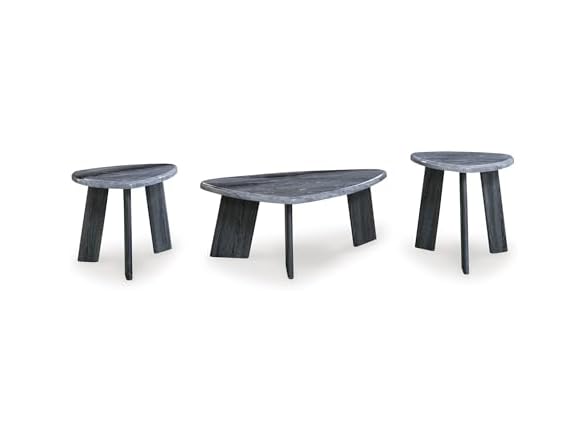 Ashley Bluebond Table Set 3pc Gray