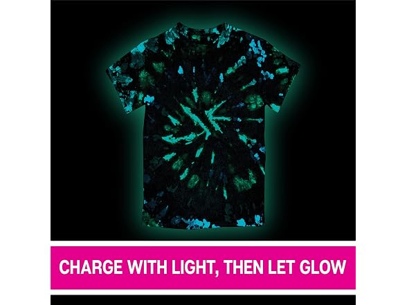 Tulip One-Step Tie-Dye Kit, Glow in the Dark Neon