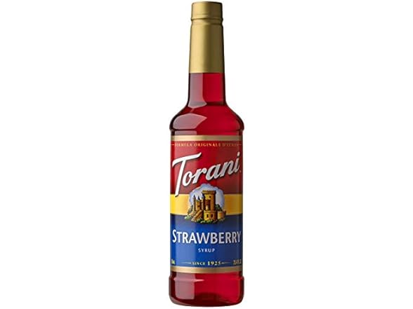 Torani Strawberry Syrup 750ml (1ct)