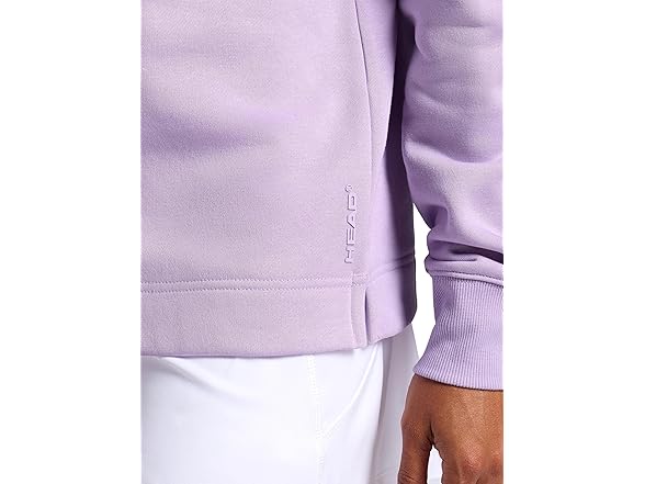 HEAD Women Polo Crewneck Sweatshirt Relaxed Fit