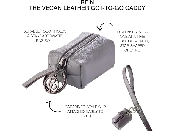 Rein - The Recycled Vegan Leather Pouch Bag Holder