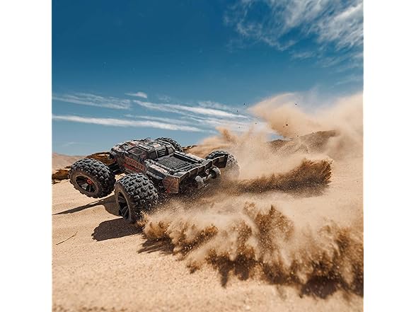 ARRMA RC Truck Speed Monster Truck Black