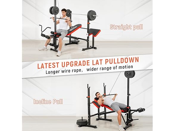 MAIDOMA 8 IN 1 Weight Bench