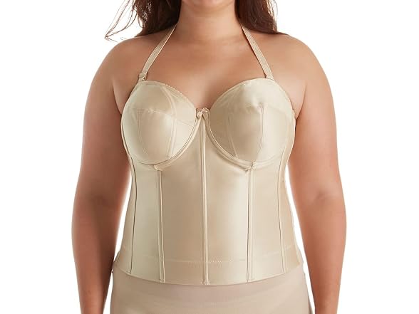 Elila Women (34B) Strapless Longline Bra