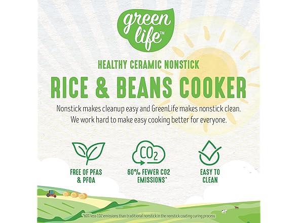 GreenLife 4-Cup Rice & Grain Cooker