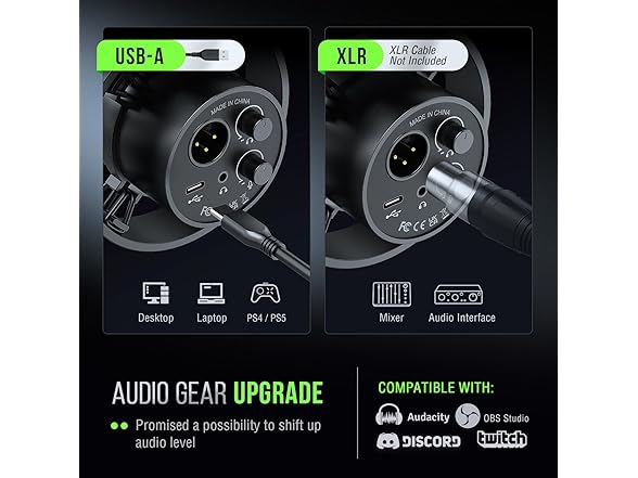 FIFINE XLR/USB Podcast Mic Kit