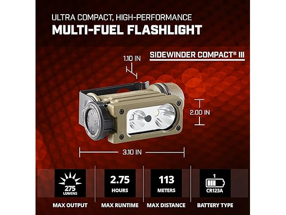 Streamlight 14210 Sidewinder Compact III Flashlight