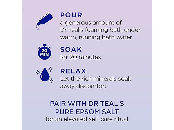 Dr Teal's Sleep Bath Melatonin 34oz