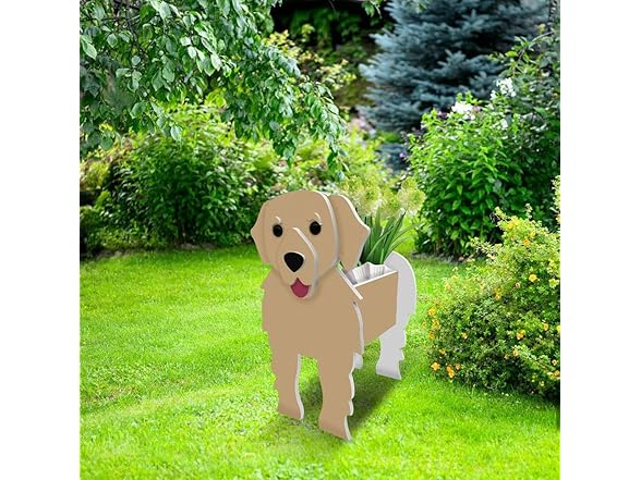 YUEQISM Golden Retriever Decor
