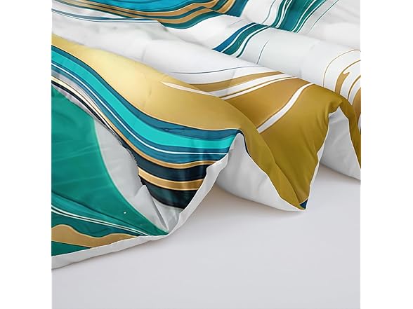 OUIXOTIC Marble Comforter Set