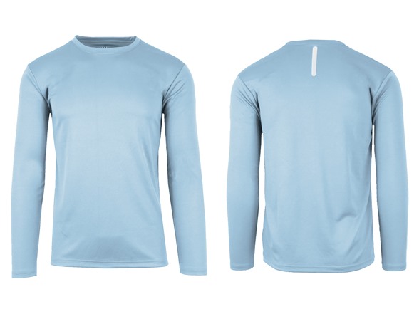 4Pk Mens L/S Performance T-Shirt (S-2XL)
