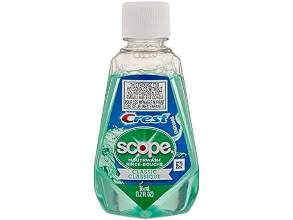 CREST SCOPE Classic Mouthwash 1.2oz