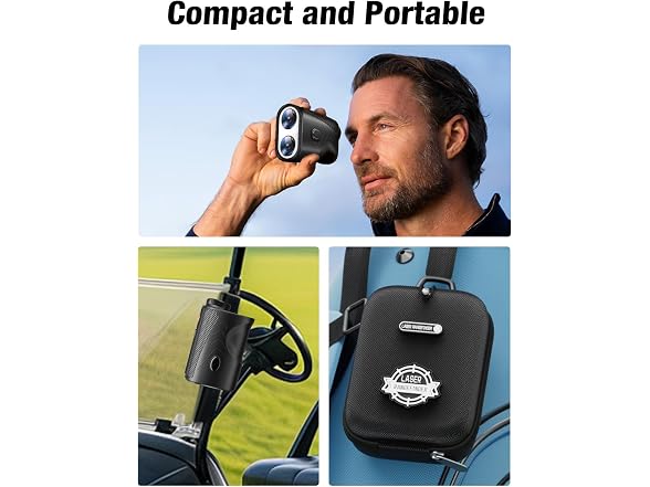 Golf Rangefinder with Slope, 1200 Yards