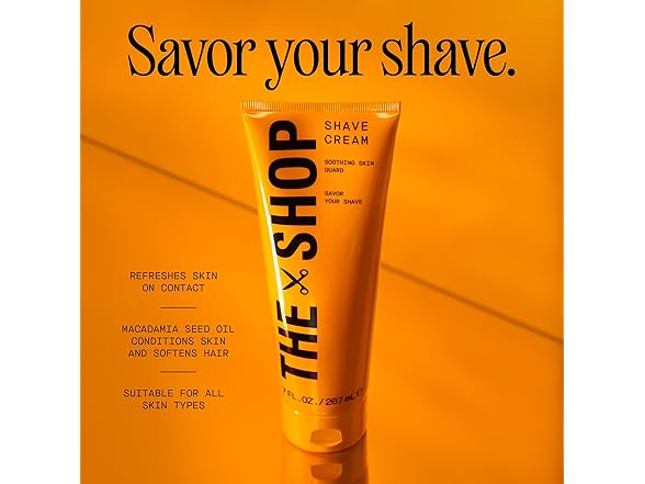 The Shop by LeBron James Men's Soothing Shave Cream