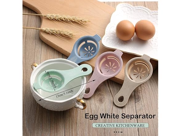 AKOAK Wheat Stalk Egg White Separator