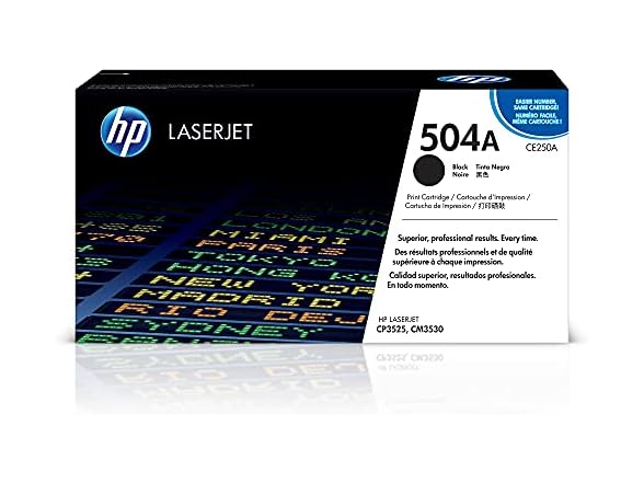 HP CE250A High Yield Toner Cartridge Black