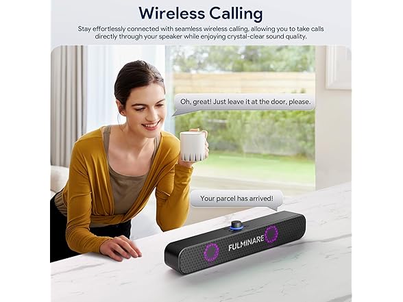 FULMINARE Portable Bluetooth Speaker