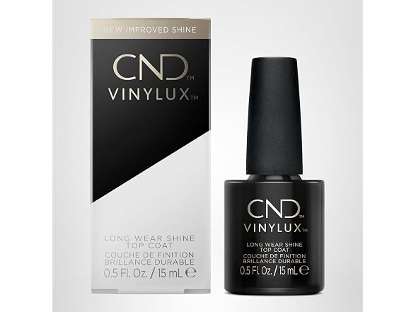 CND Vinylux Longwear Top Coat Nail Polish 0.5oz
