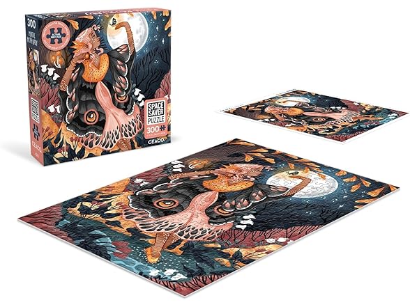 Mystic Moth Lady 300Pc Space Saver Puzzle