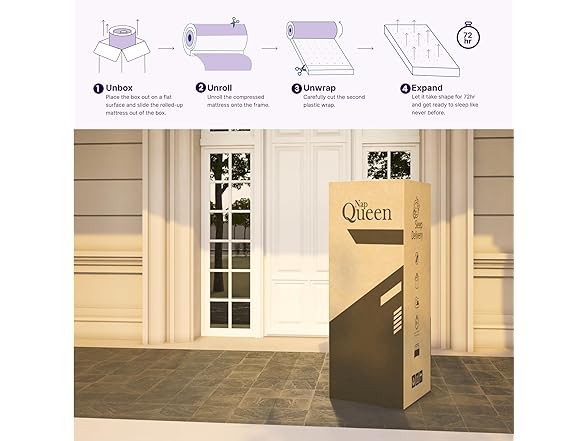 NapQueen 8 Inch Innerspring Full Mattress