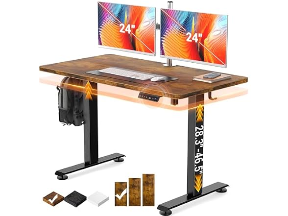 Veken 55 Large Electric Standing Desk
