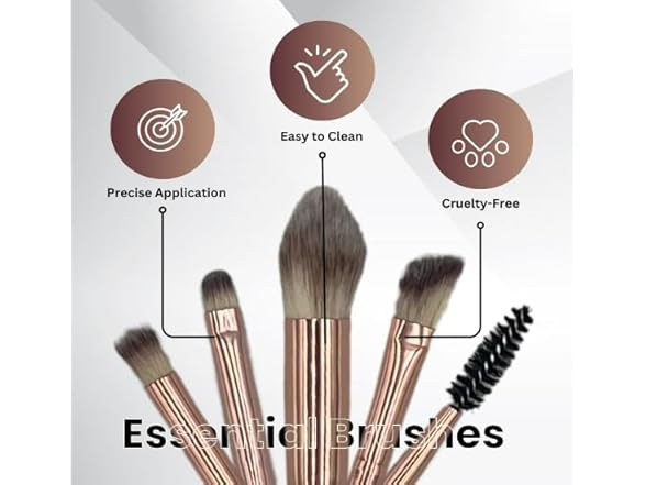 Amene NYC Makeup Brush Set Professional