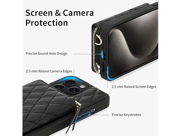 LAMEEKU for iPhone 14 Pro Max Case