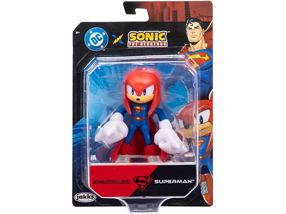 DC X Sonic Collectable 2.5 Inch Scale Action Figures
