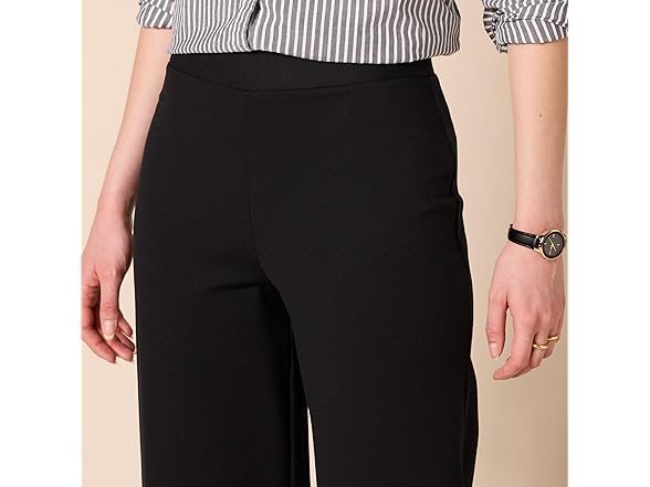 Amazon Essentials Women Pull Wide Leg Ponte Pant