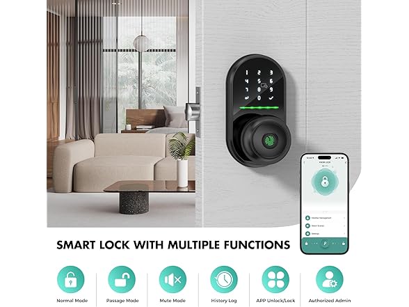 HEI LIANG Smart Door Knob