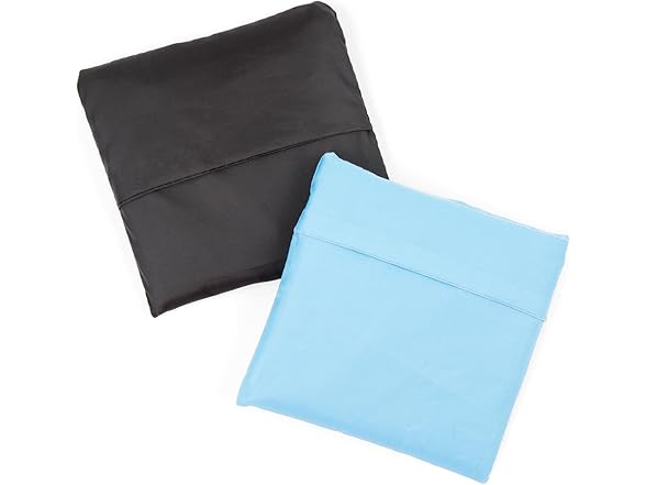 MIAMICA Travel Tote Bag, Black & Blue