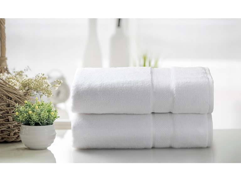 Kathy Ireland 4701 Kathy Ireland 2 Pc Plush Bath Sheets