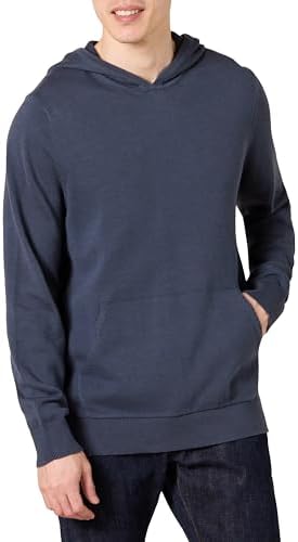 Amazon Essentials Men's Relaxed-Fit Hoodie Sweater, Navy, X-Large