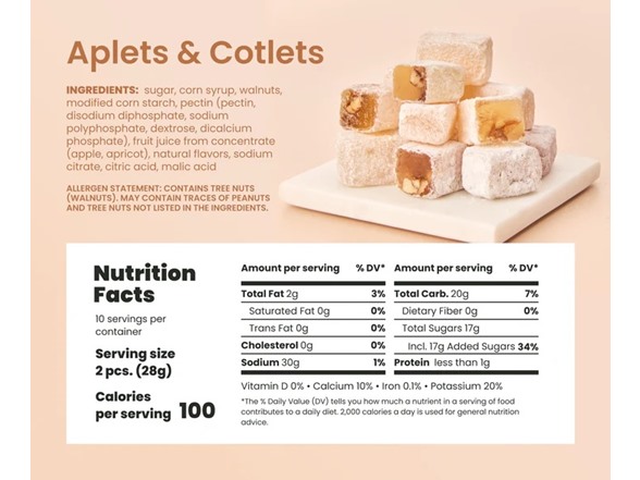 (5 Pack) Liberty Orchard Soft Fruit & Nut Candies Gift Set - Gallery 27