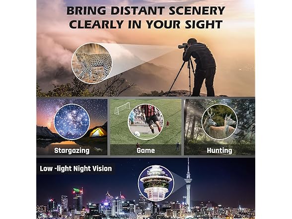 18x70 Binoculars High Powered