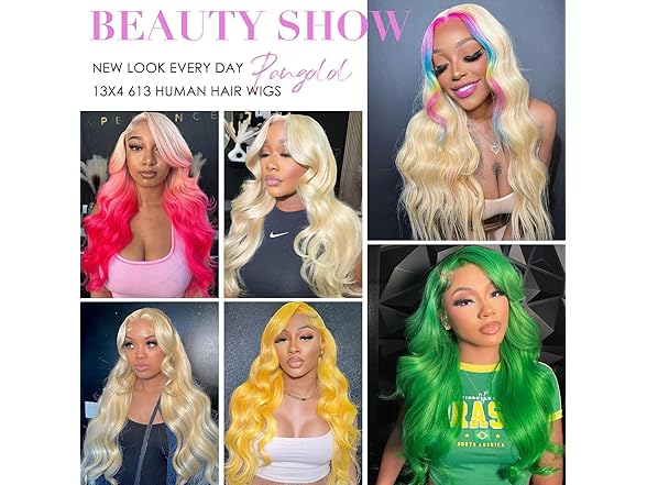 Pangdd 613 Lace Front Wig Human Hair