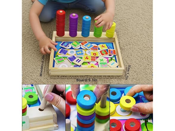 Lydaz Toddler Montessori Math Toy
