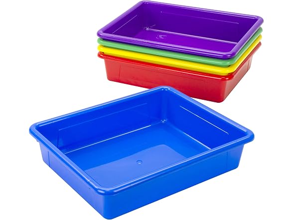 Storex Letter Size Flat Storage Tray