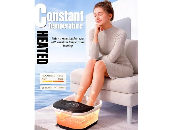 Collapsible Heated Foot Spa Bath