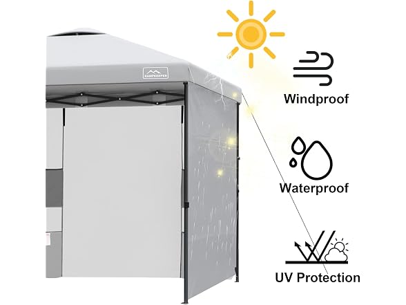 Pop Up Canopy Sidewalls, 2 Pcs